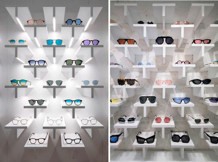 esposizione negozio ottica