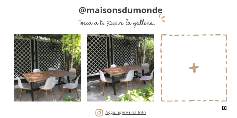 Foto dell'utente di prodotto Maison Du Monde