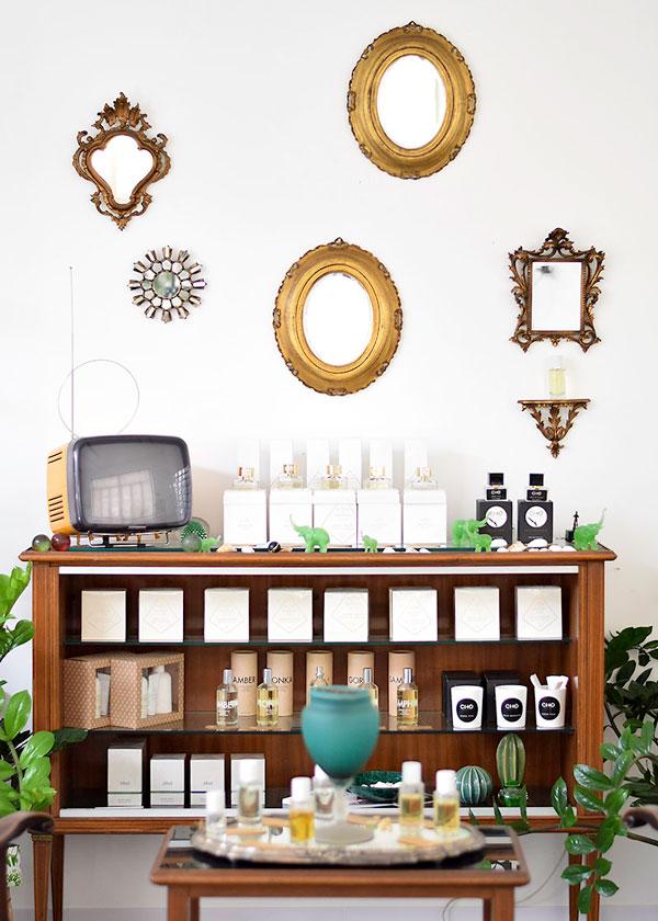 allestimento Bar-à-parfums